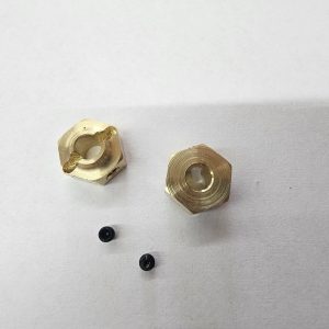 RCP 12mm Brass Rear Hexes for Losi Buggies and Trucks RCP0023